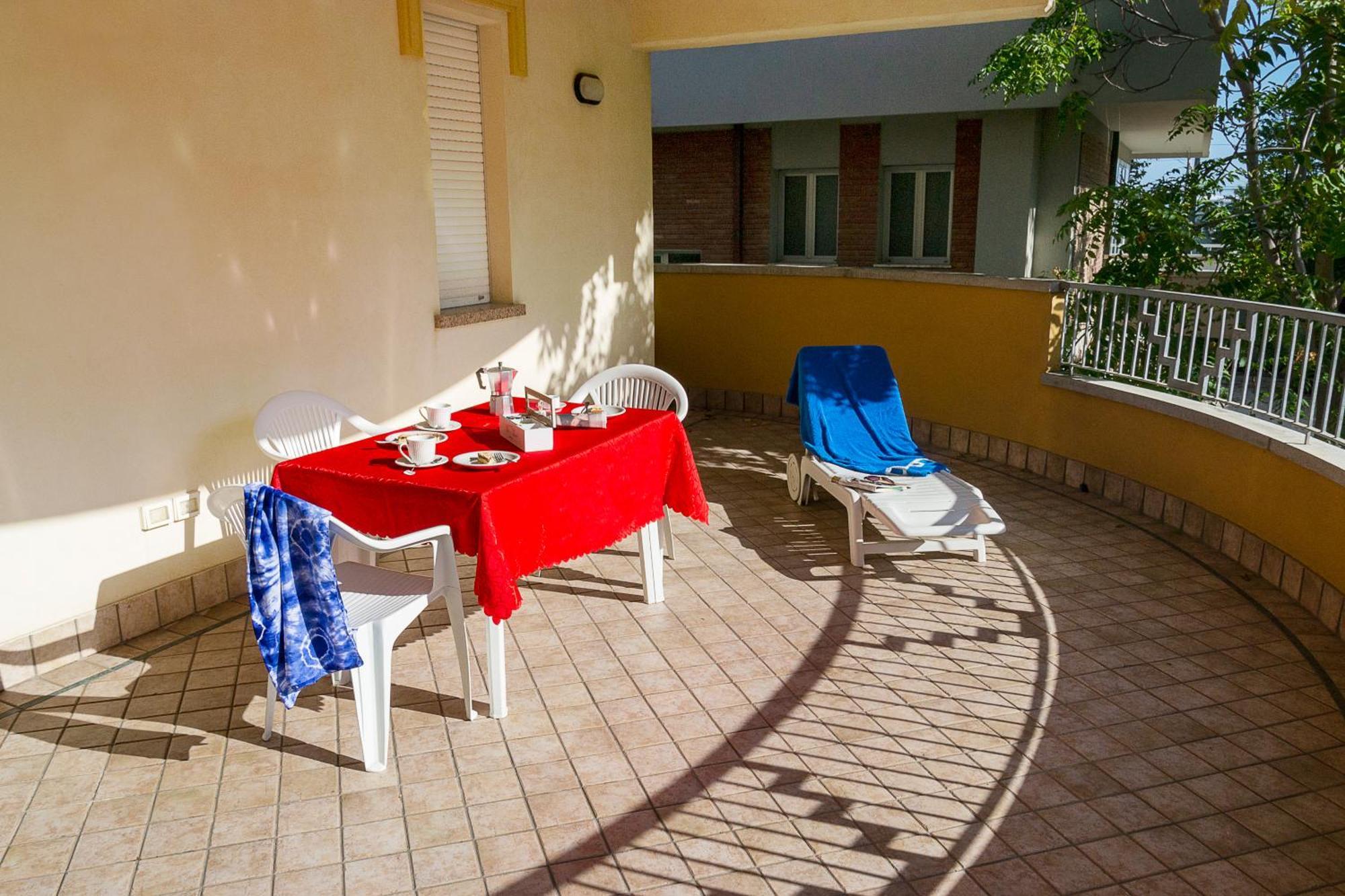Appartement Residenza Raggio à Riccione Extérieur photo